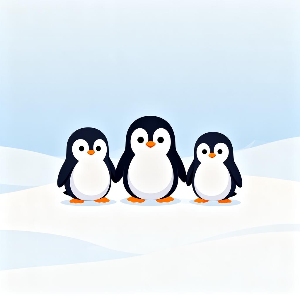 Team of penguins